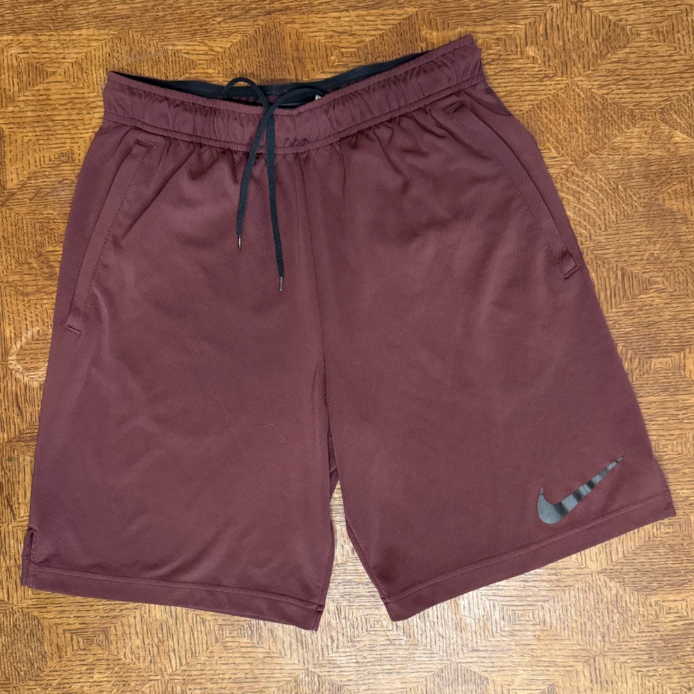 Nike Dr Fit Athletic Shorts Maroon Men’s M
